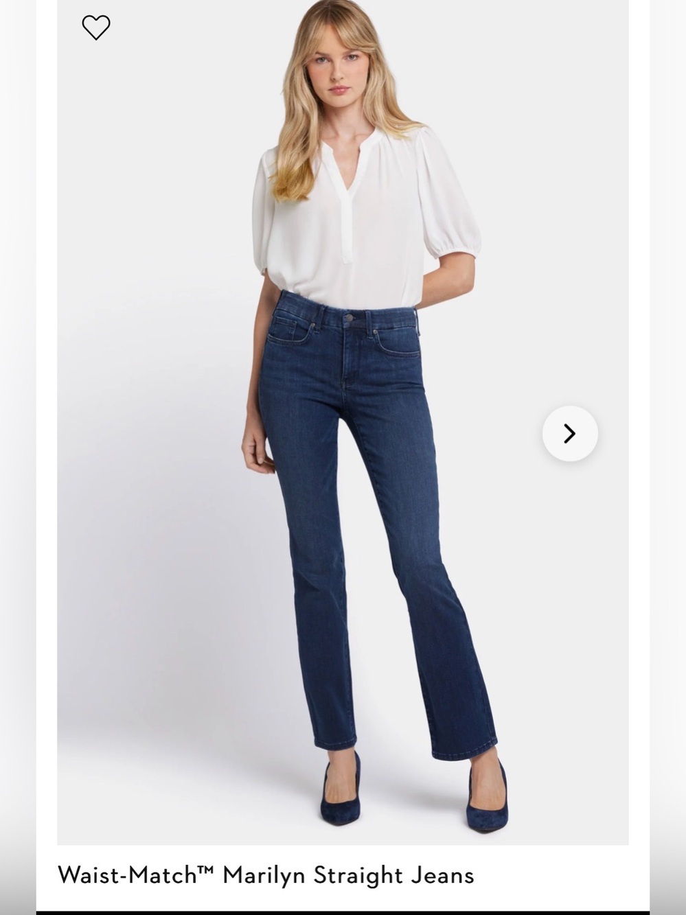 NYDJ Women’s Waist-Match™ Marilyn Straight Jeans Caliente